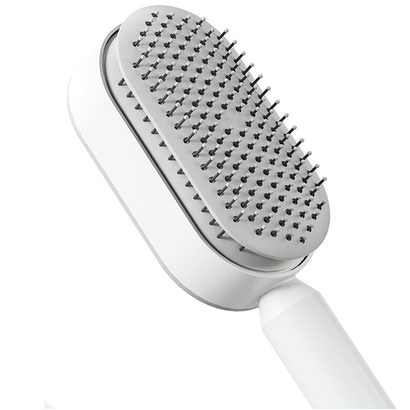 3D Hair Brush for Women: Self-Cleaning, Scalp Massage, Promotes Circulation, Reduces Hair Loss