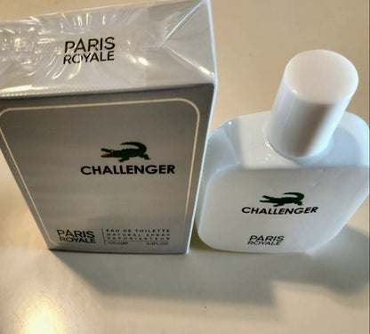 Challenger White for Men 100 ml of PARIS ROYALE