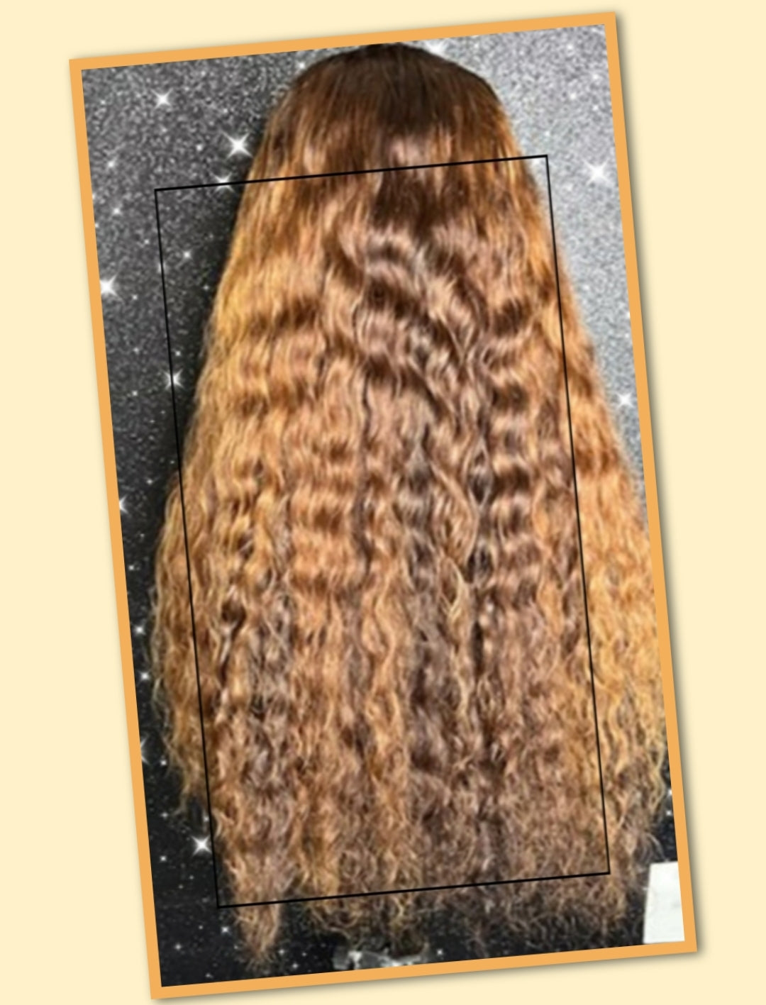 Wig - Highlight Deep Curly Lace Front 13x4  150 Density Length : 20"