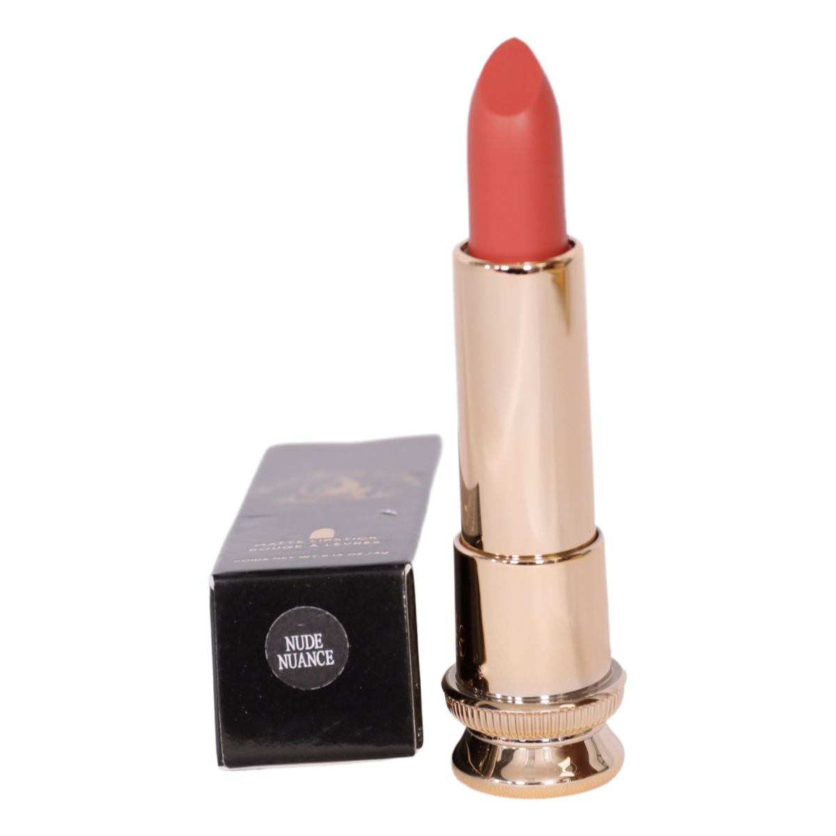 Warm Nude Luxe Matte Lipstick – Long-Lasting Comfort