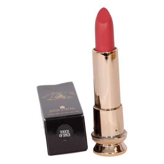 Warm Nude Luxe Matte Lipstick – Long-Lasting Comfort