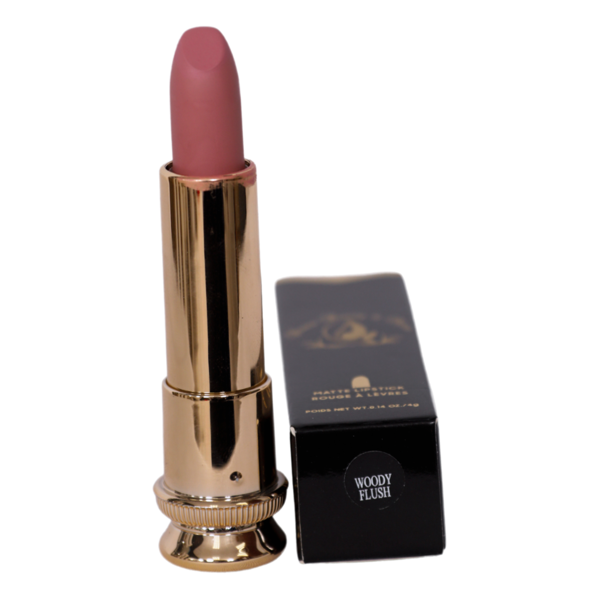 Warm Nude Luxe Matte Lipstick – Long-Lasting Comfort